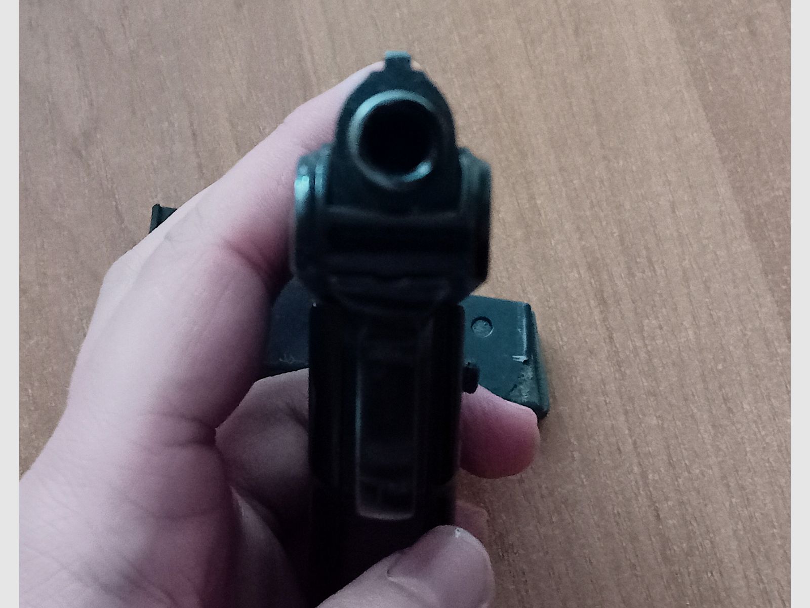 Alte Reck Protector Autom. Mod. “G5” im ersten PTB 12/ Kal. 8 mm Knall