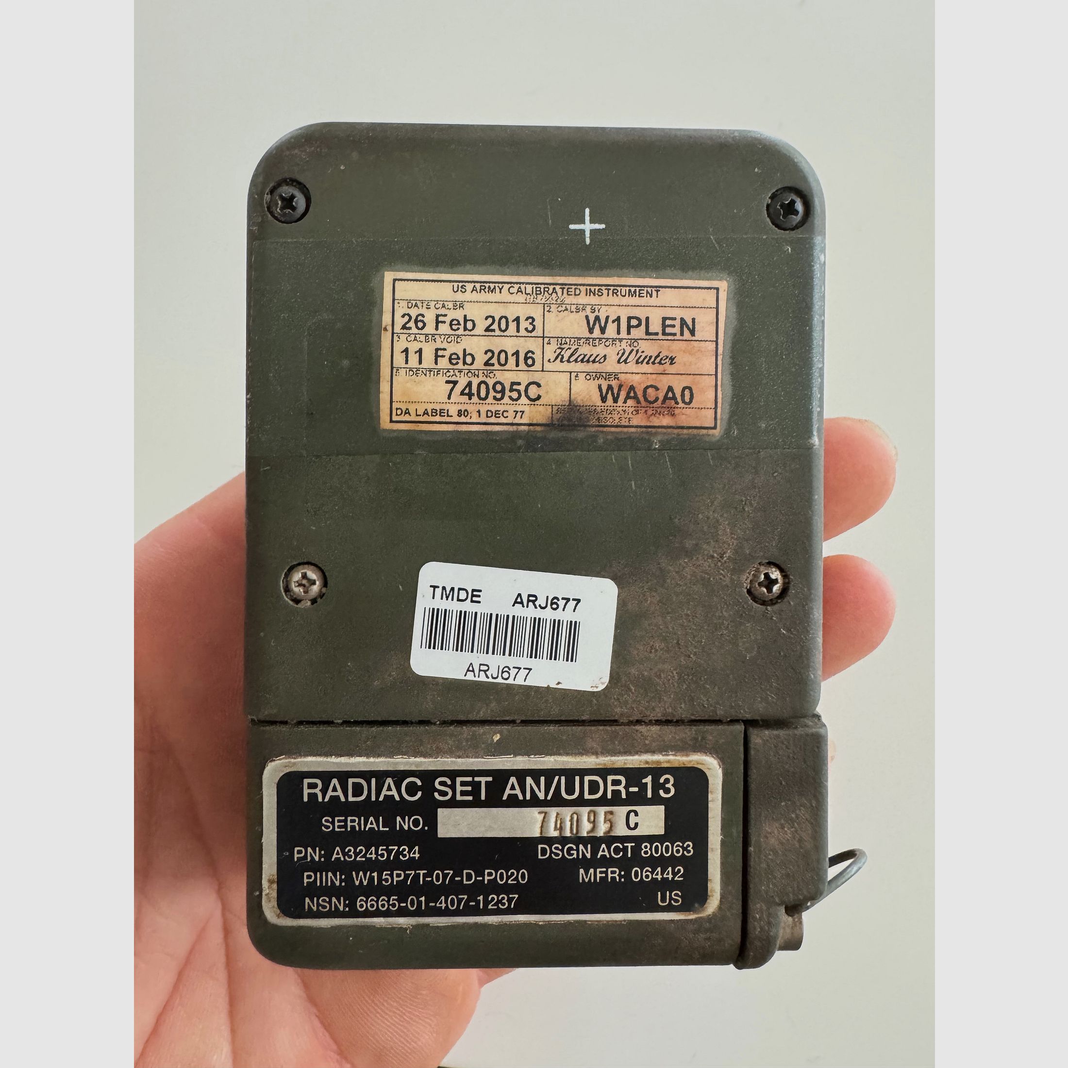 AN/UDR-13 Militär-Taschenradiac