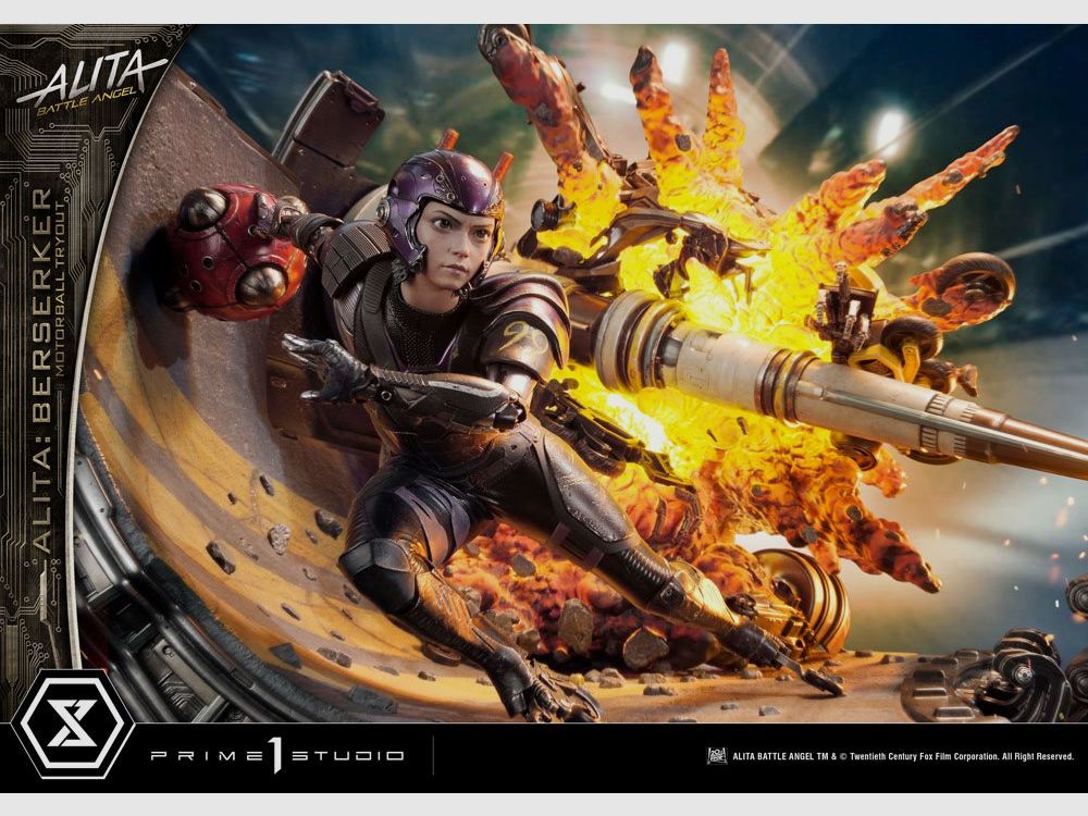 Alita: Battle Angel Statue 1/4 Alita Berserker Motorball Tryout Bonus Version 64 cm | 43075