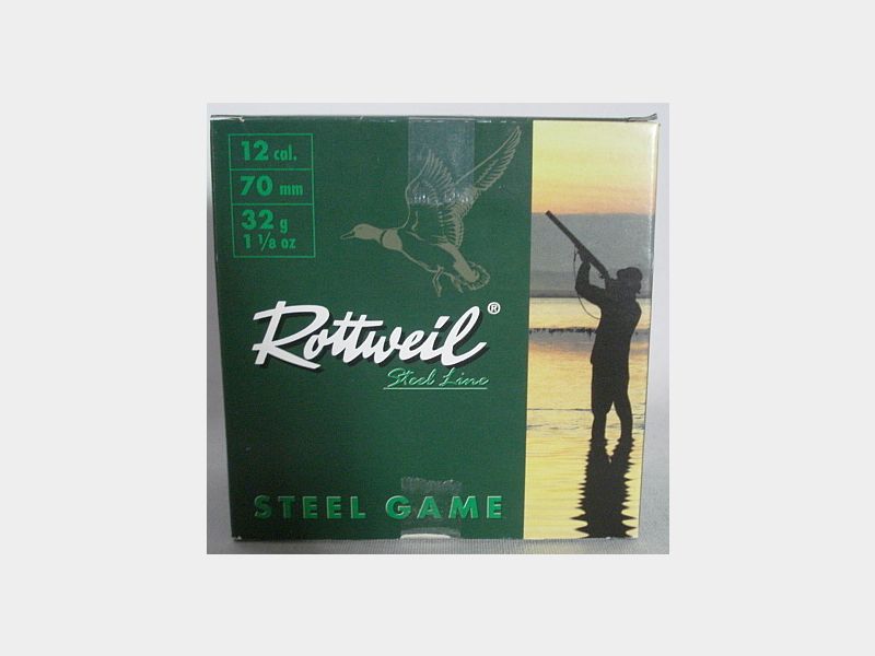 Steel Game 12/70 *Stahlschrot* - 2,60mm/32g/a25/NormalBeschuss