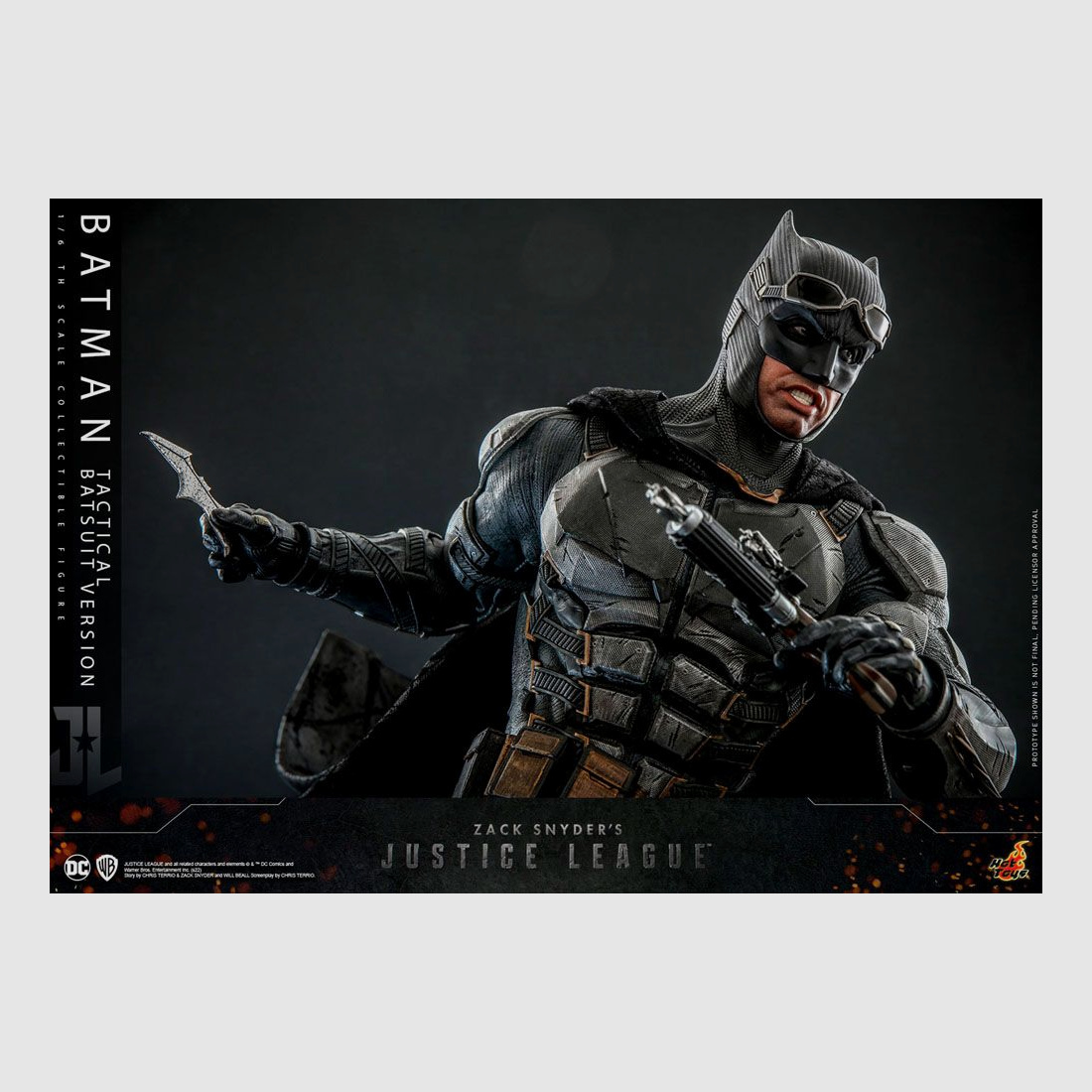 Zack Snyder`s Justice League Actionfigur 1/6 Batman (Tactical Batsuit Version) 33 cm | 43180