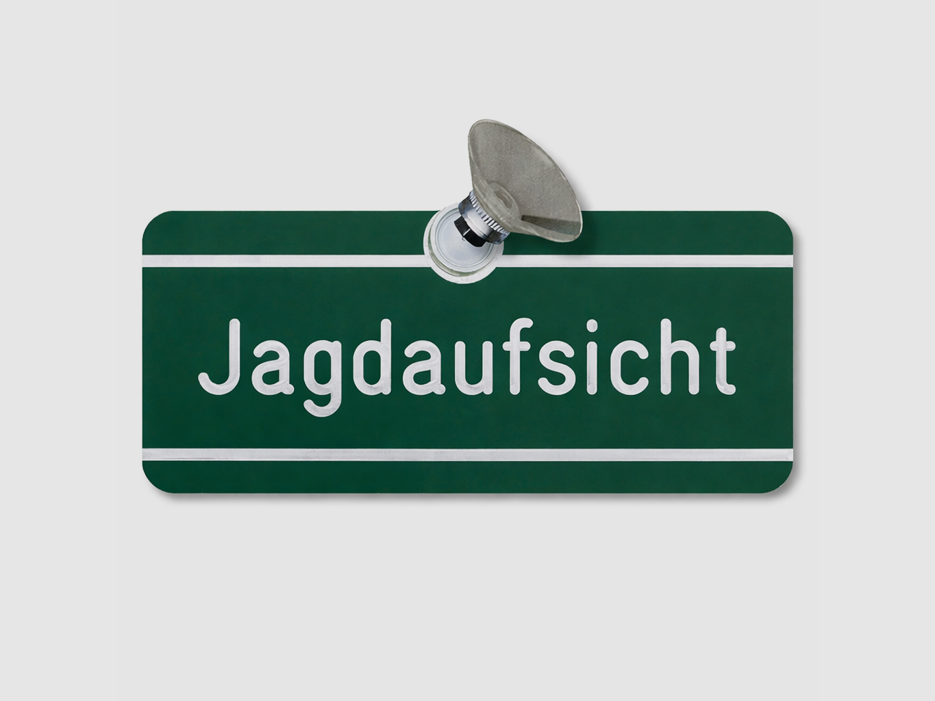 Auto raam plaatje "Jagdaufsicht"