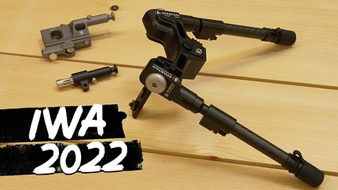 IWA 2022 - SPARTAN Precision Equipment: Zweibein Valhalla Bipod  - LowReadyMedia