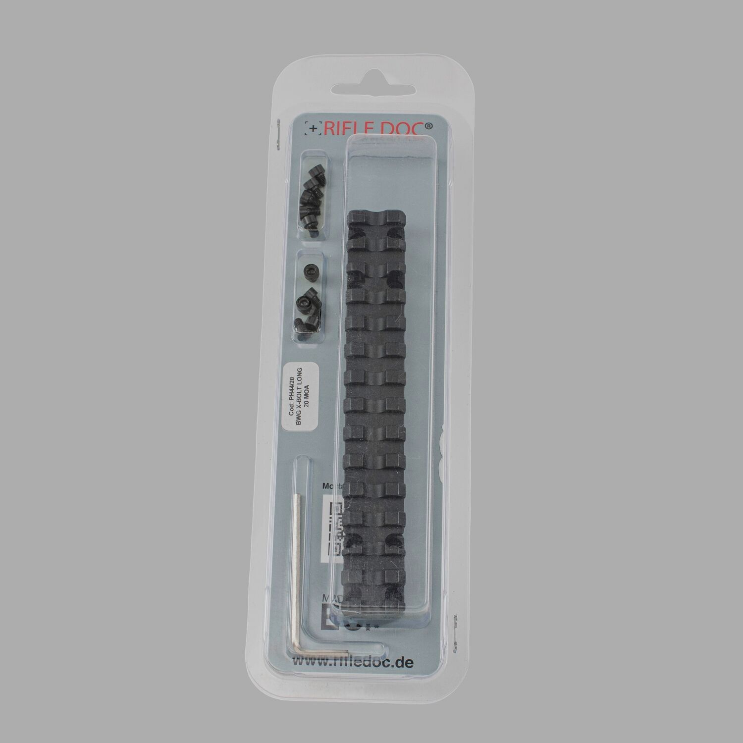 Rifle Doc Picatinny Weaver STEEL rail for BROWNING X-BOLT LA (Long Action)