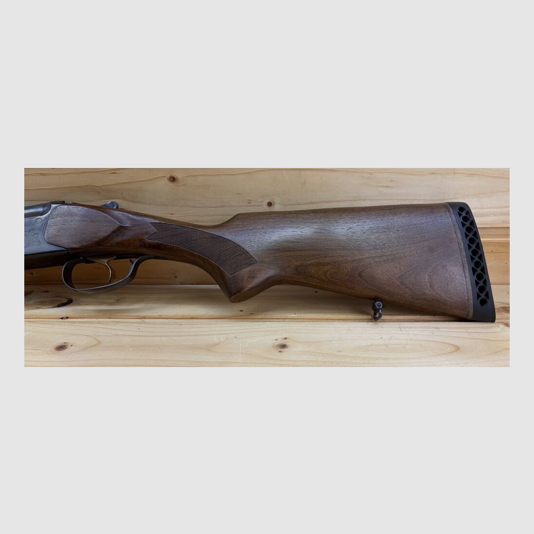 Escopeta Baikal de doble cañón 12/76 / longitud de cañón de 67 cm con chokes intercambiables 12/76