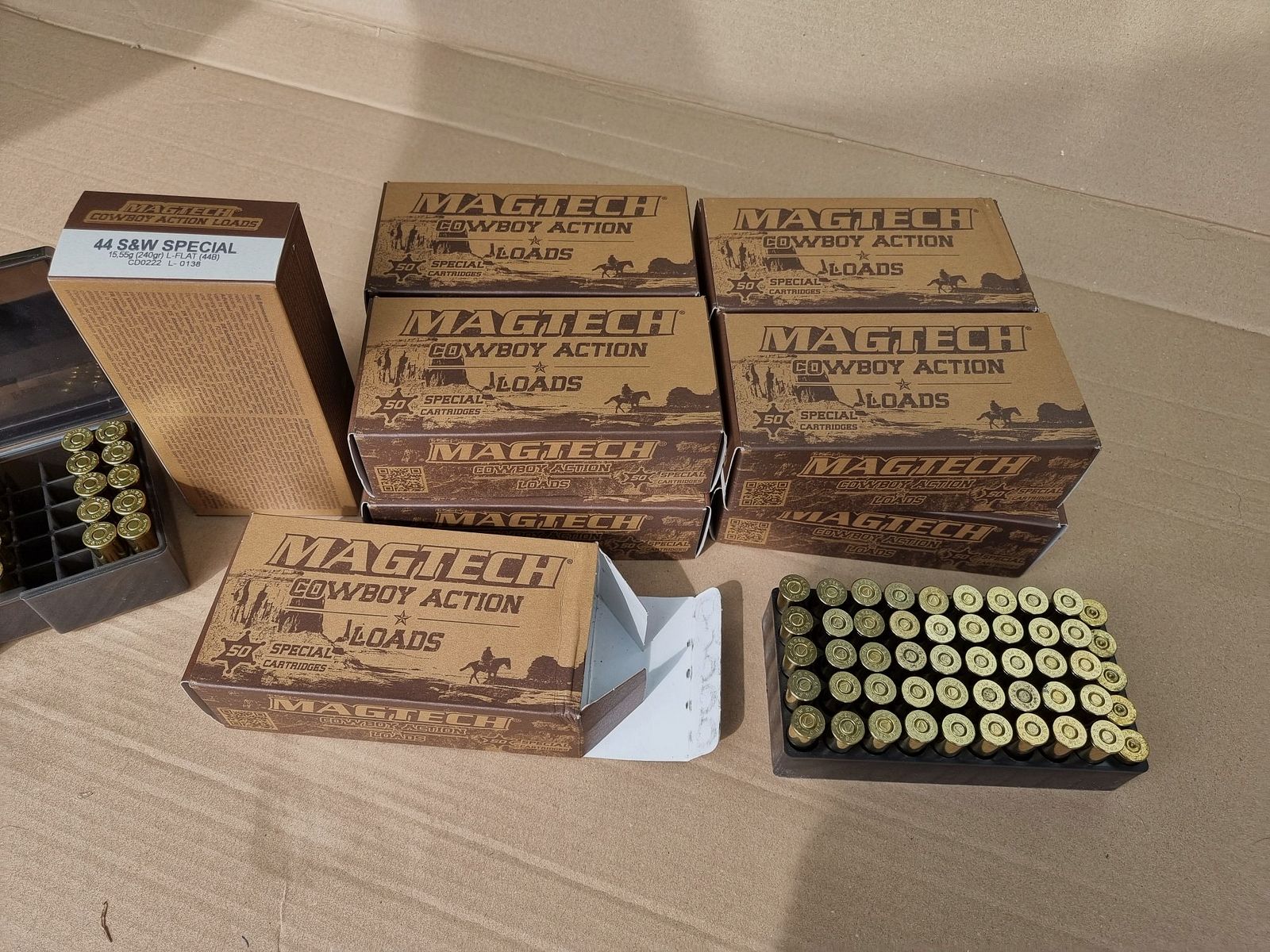 Munition Magtech .44 S&W Special - Cowboy Action Loads - 495 Schuss