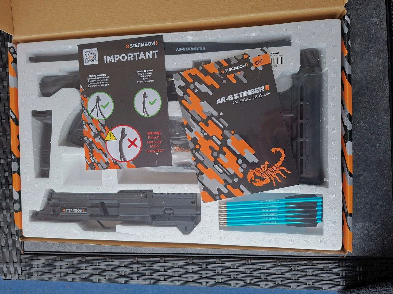 AR6 StingerII Compact en AR6 StingerII Tactical (wegens emigratie)