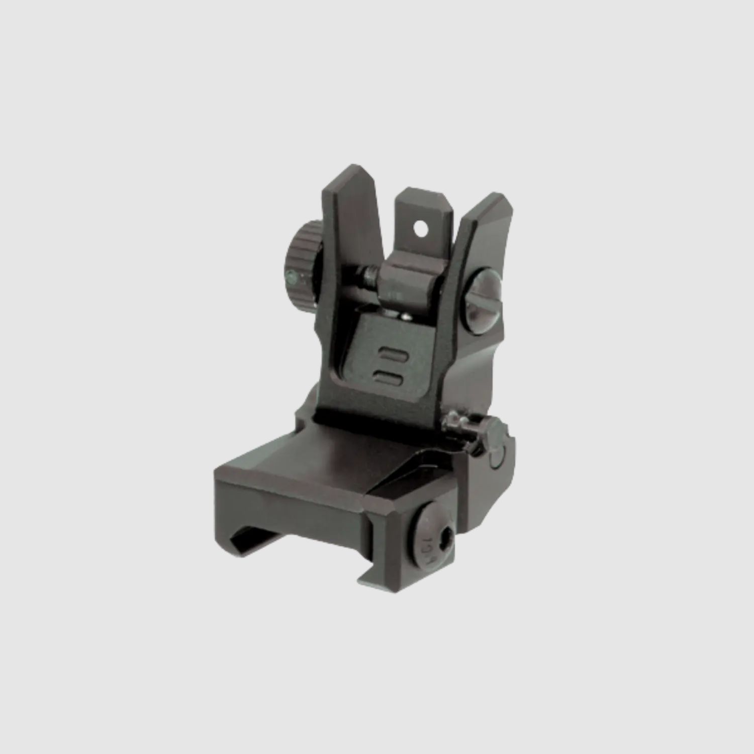 UTG Low Profile Flip-up Hintervisier mit Dual Aiming Aperture