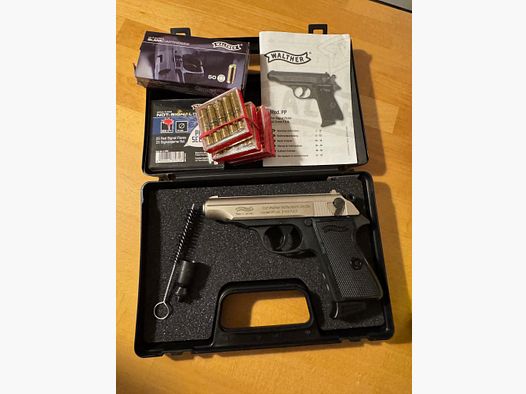 Pistola de señal de gas Walther Schreckschuss nueva 9 mm