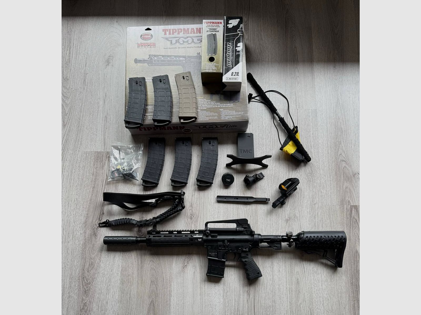 Tippmann TMC ELITE mit Zubehör 