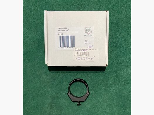 Pierścień montażowy Dentler - 1x pierścień modułowy BASIS Ø 36 mm BH = 6,5 mm (aluminium)