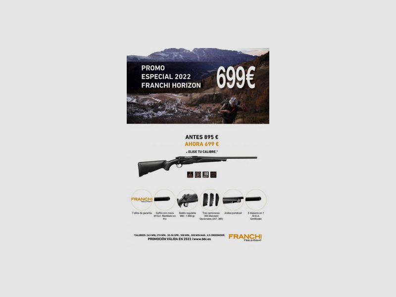 Franchi Horizon Promoción 2026, imagen 3 de 3