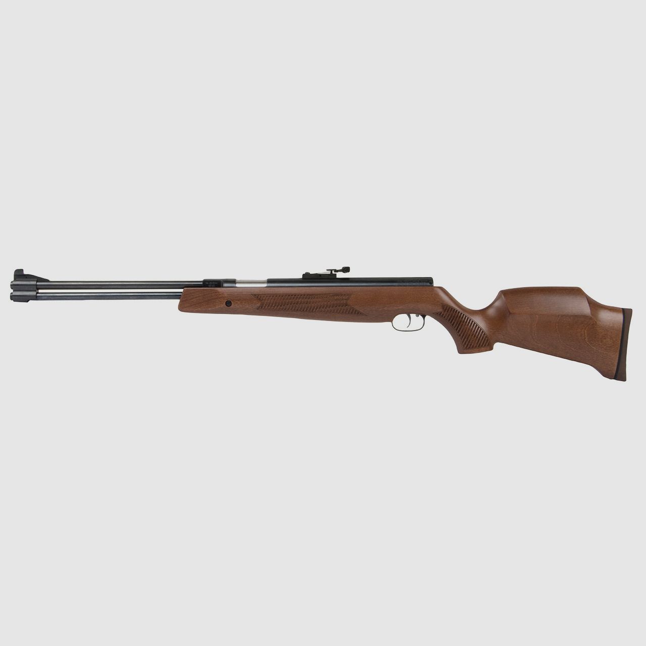 Starrlauf Luftgewehr Weihrauch HW 77 K Match Buchenholzschaft Kaliber 5,5 mm (P18)