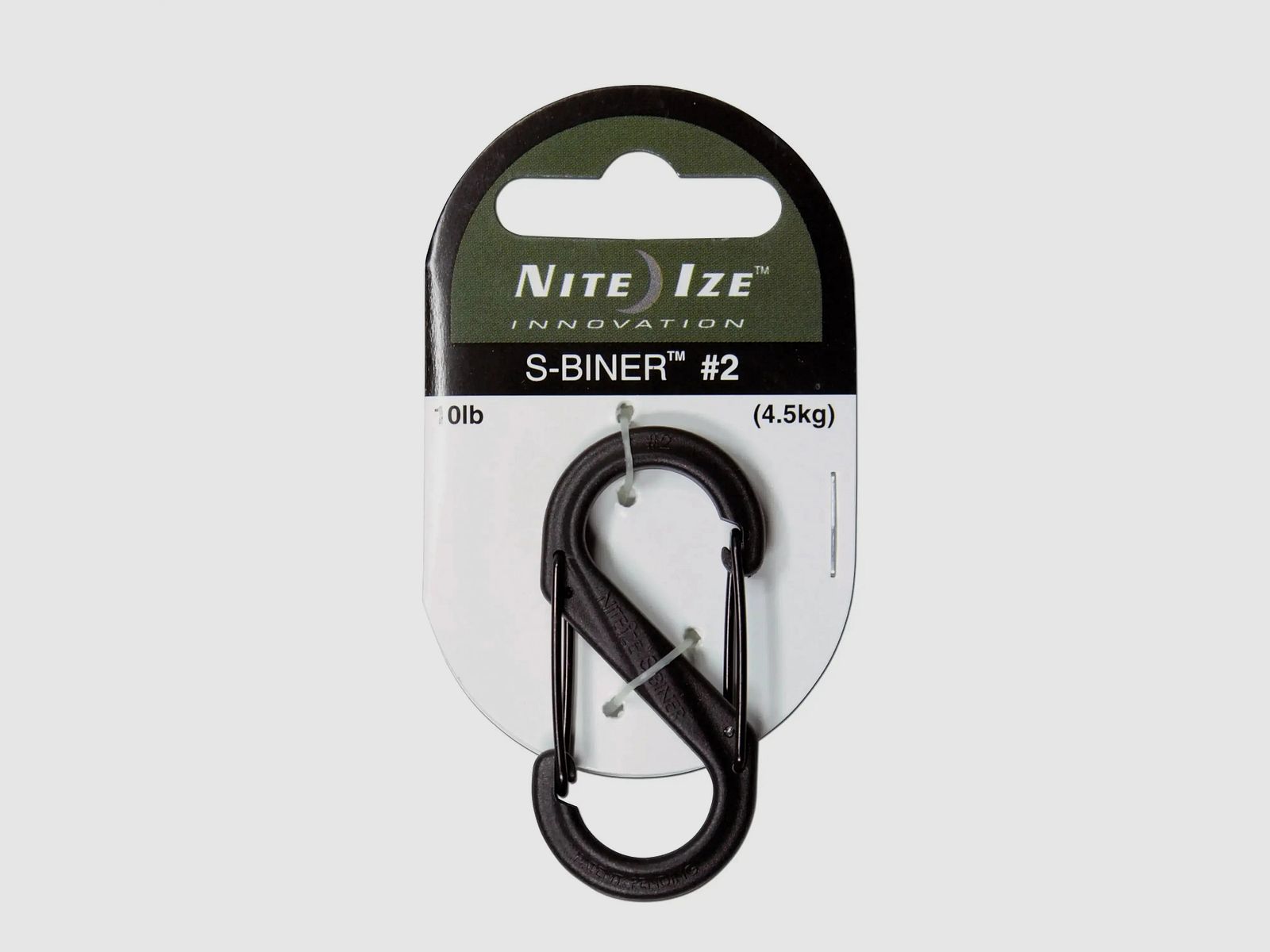 Nite Ize Nite Ize Mousqueton S-Biner Plastique - Noir / 2
