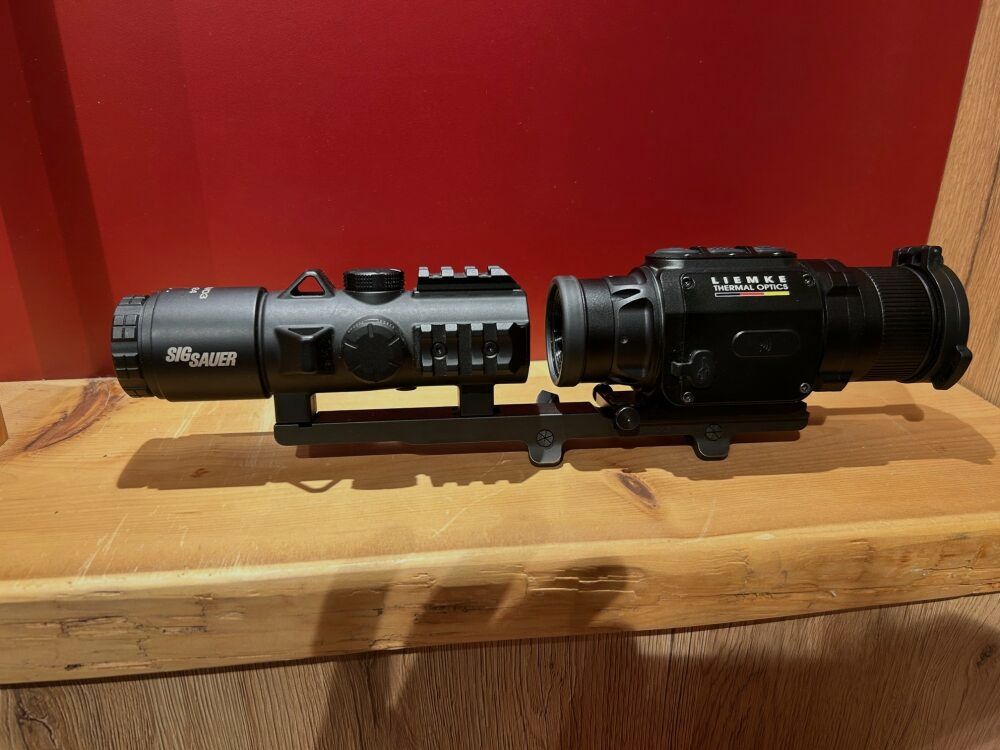 Liemke Luchs 1 Blaser Multirail Montage en Selle Sig Sauer Bravo 3