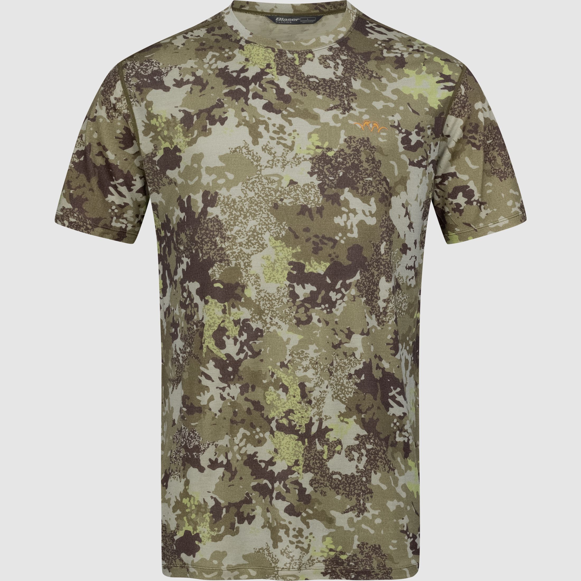 Herren Base 160 Merino T-Shirt - HunTec Camouflage HunTec Camo 3XL