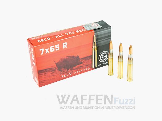 Geco Plus kaliber 7x65R jachtpatronen 170gr