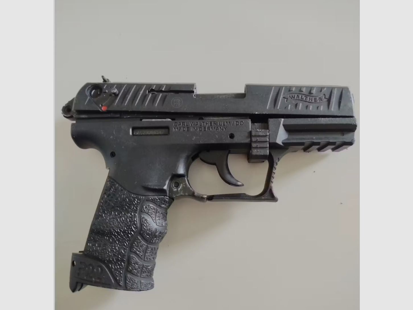 Walther P22 blank gun defective