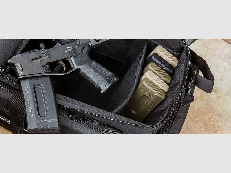 Hera Arms Range Bag Velcro Rab nero