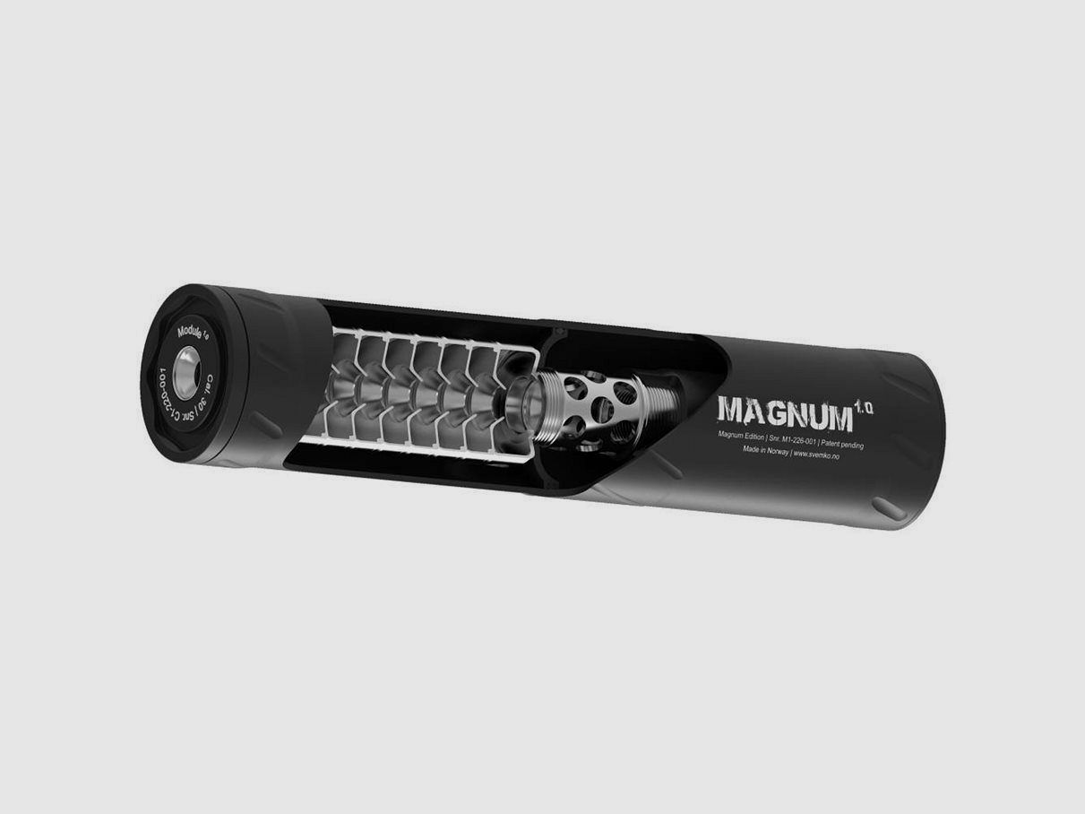 SVEMKO Hunter Magnum Schalldämpfer 30er Quick Mount