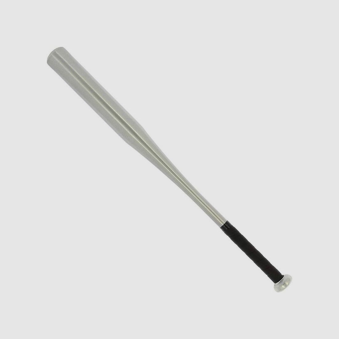 Silver baseball bat 71 cm aluminum 28 inches