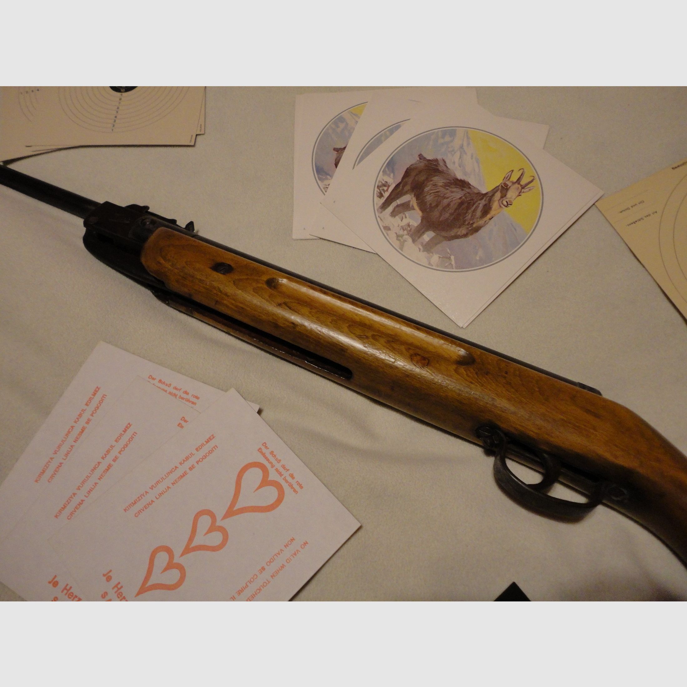 Karabinek pneumatyczny KRICO Kriegeskorte Kal.177/4,5mm + akcesoria