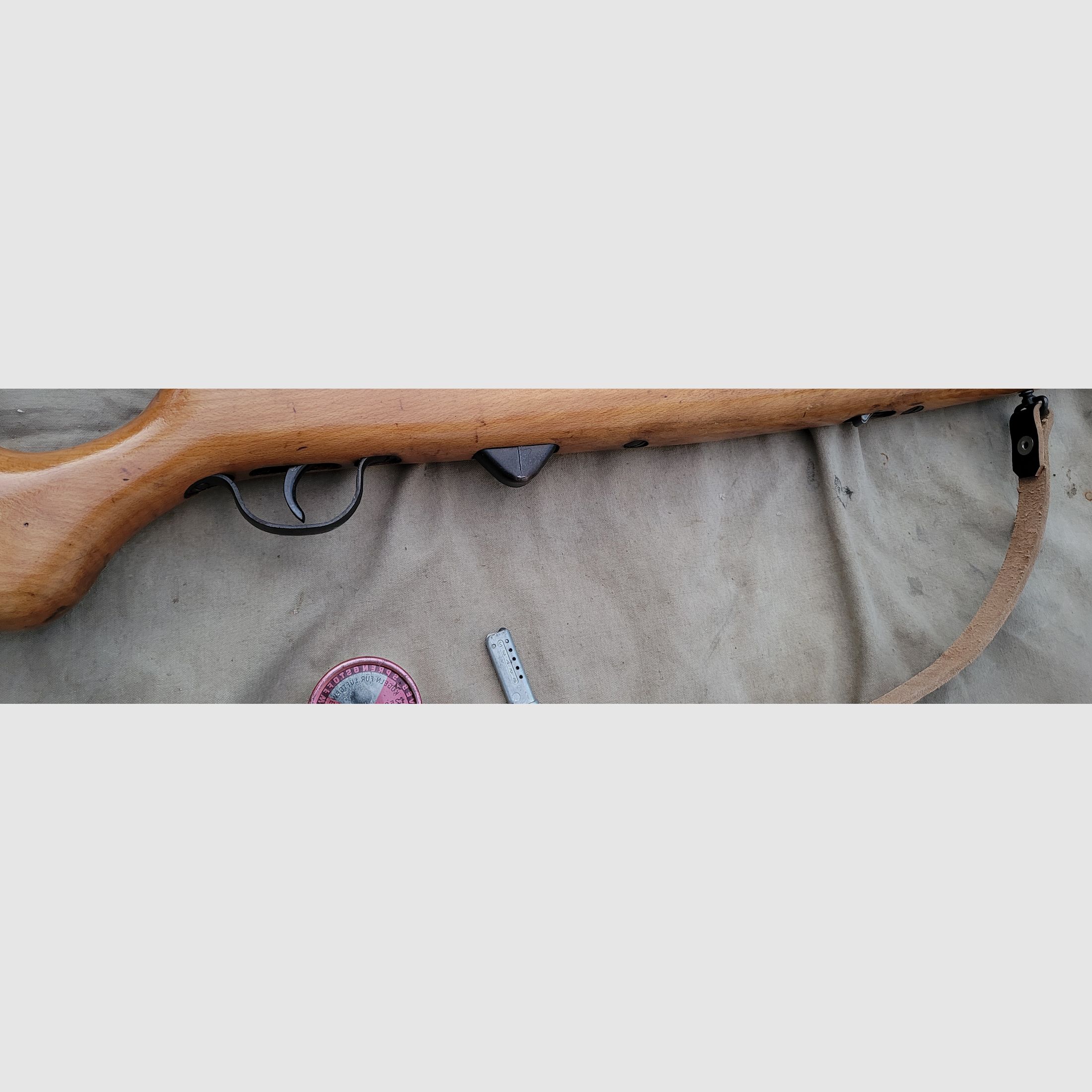 DDR Luftgewehr mit Magazin Haenel 310