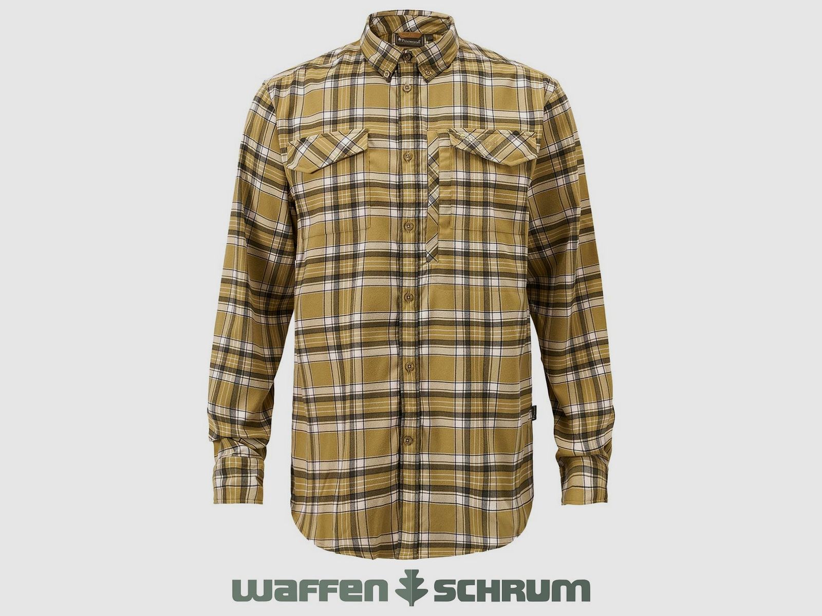Pinewood Hemd Abisko Hiking Flanell Golden Hay
