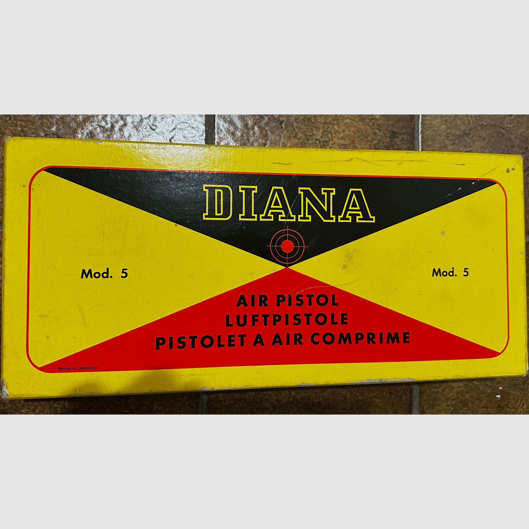 DIANA pistola de aire Mod.5, nuevo resorte de pistón, O-ring, kit de reparación de fuelle