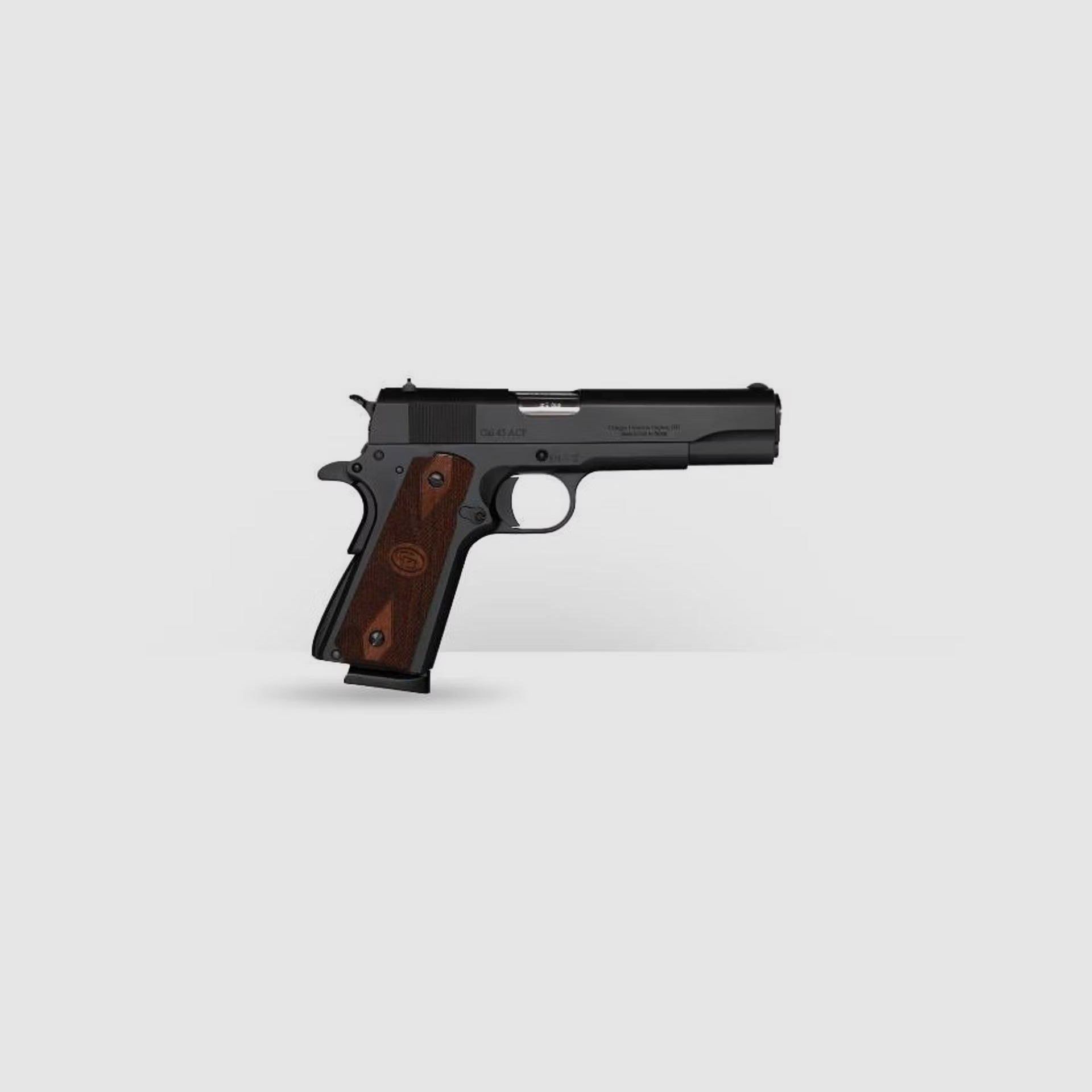 Chiappa 1911 Field Grade .9mm Para, 5", 8+1 schoten, walnoot houten grip