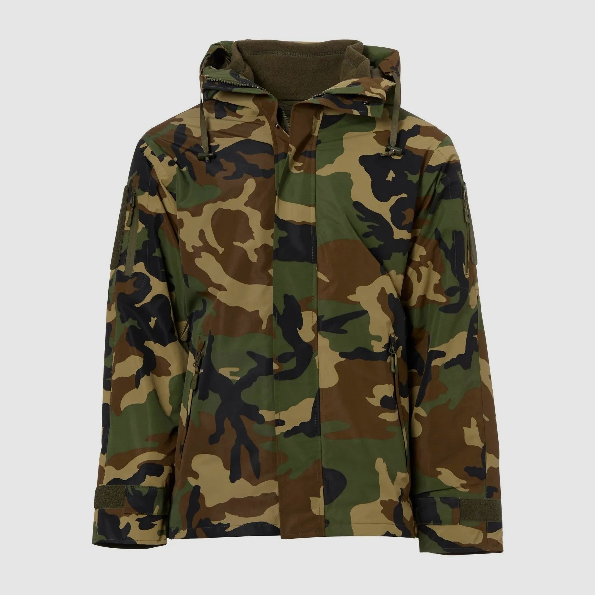 Mil-Tec Mil-Tec Jacke Nässeschutz mit Fleecejacke Gen. II woodland