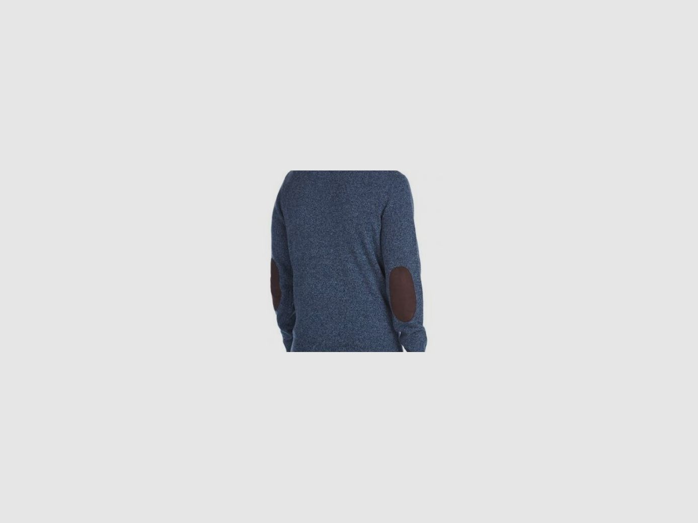 Pull Barbour Patch Half Zip colori Inky Blue, image 2 sur 2