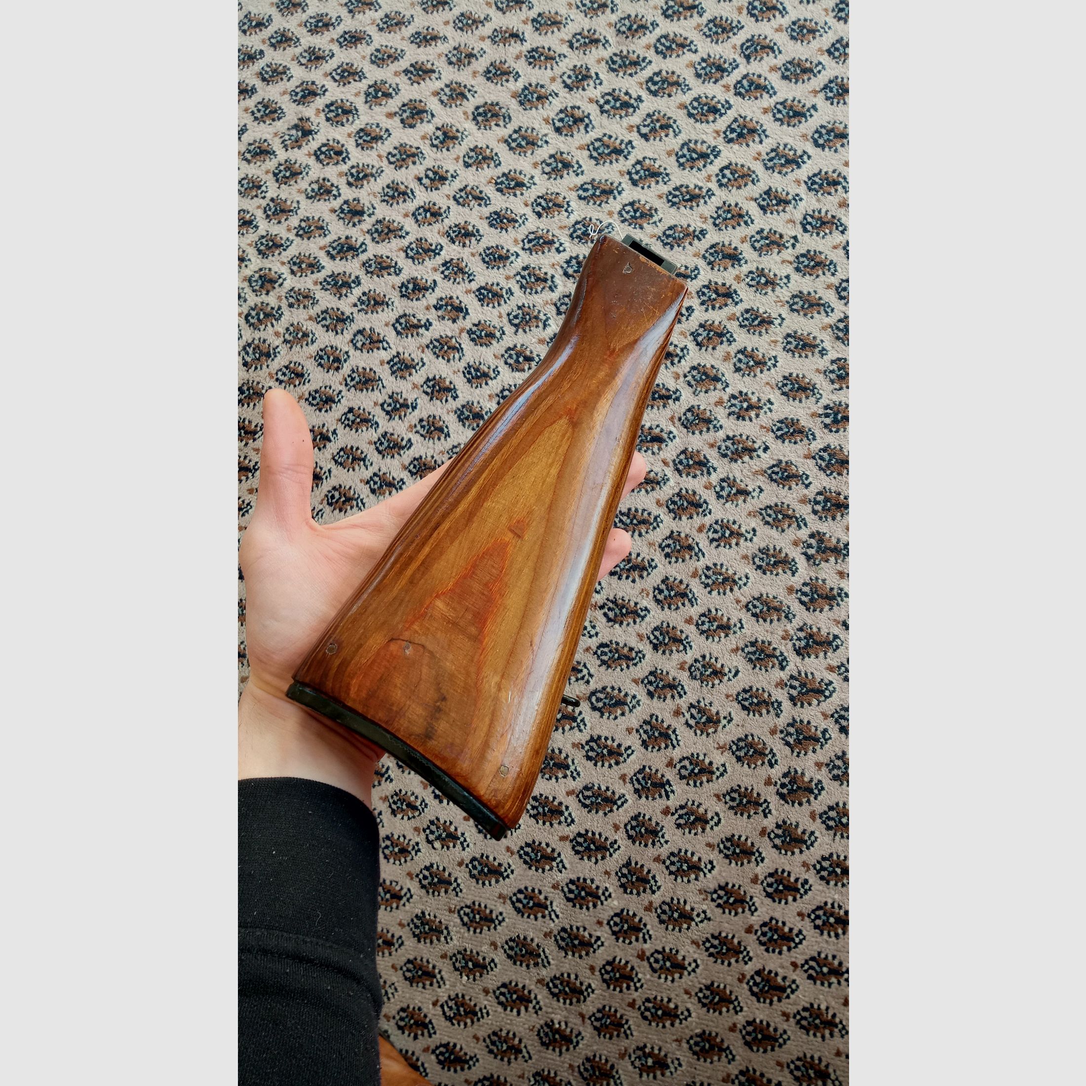 Russischer Co2 Yunker-3 Pseudo Festschaft / AK Laminat Holz Schaft für AK74 Look