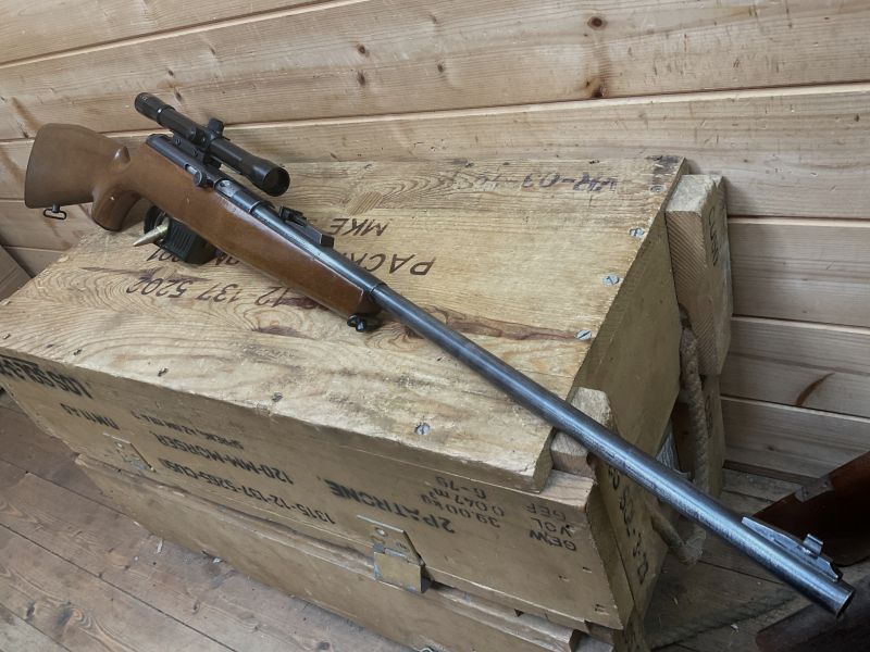 SLB KK Voehre Rheinmetall 55, Kal..22lr. mit Zielfernrohr!!!