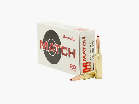 Hornady 6,5 Creedmoor 9,1g/140 gr ELD Match 20 pz.