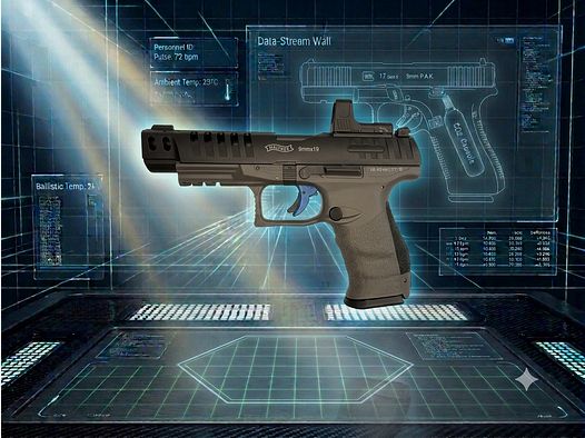 Walther CO2-Pistole Walther Q5 Match 5" Combo Set