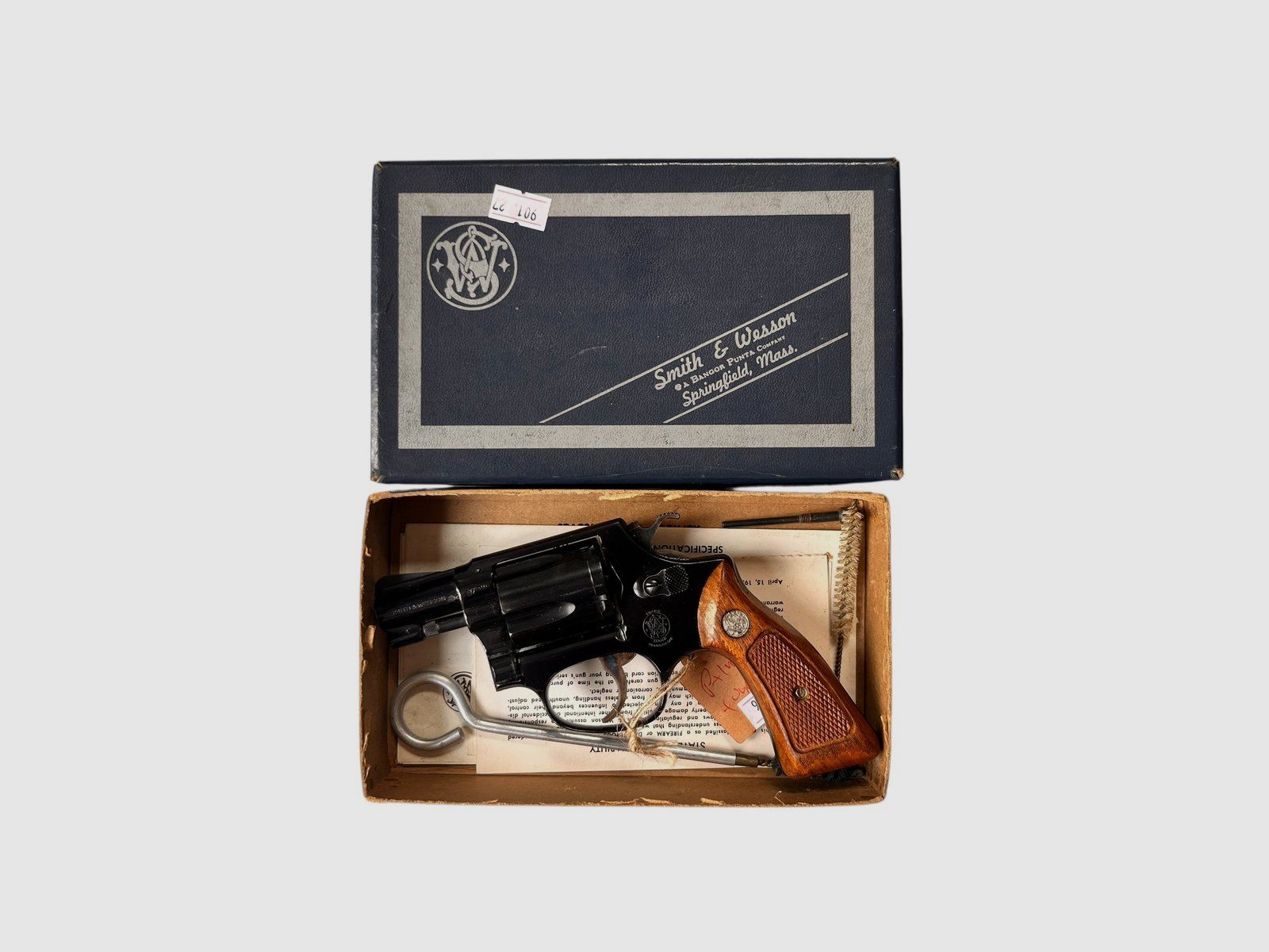 Revolver Smith & Wesson 36 Kal. .38 Special | Zustand: Sehr gut, Bild 1 von 8