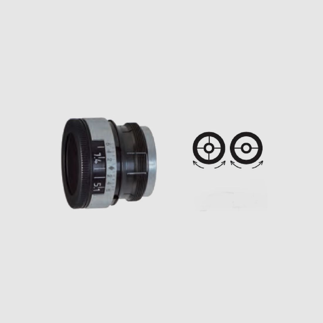 Centra Vario Swing 22 2,8-4,8 2,8-4,8/2,0mm mirino