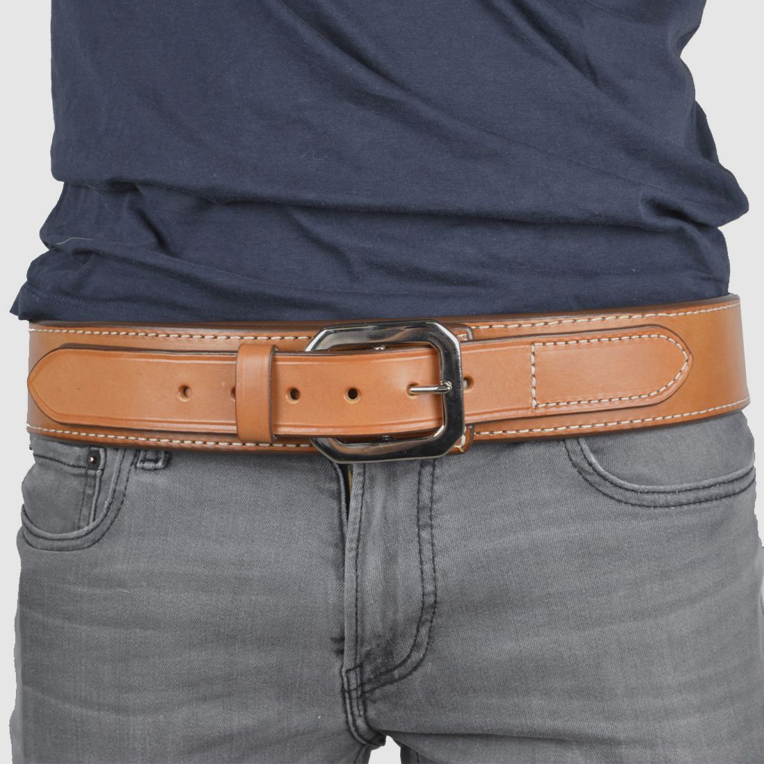 Westerngürtel XXL .38/.357 braun