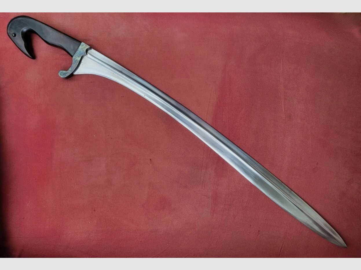 neuwertige, scharfe Replik eines Kopis, / Machaira, diff. gehärtet