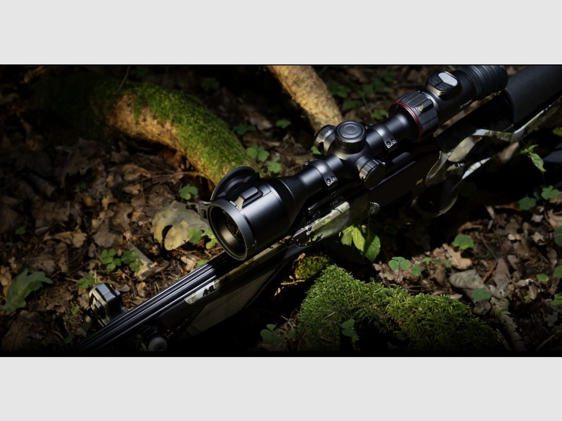 Nocpix ACE H50R thermal riflescope with rangefinder and mounting rail, image 12 of 16