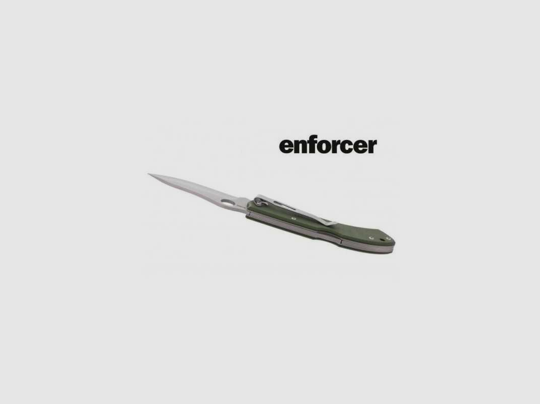 ENFORCER No. One Taschenmesser 8Cr13MoV G10 grün