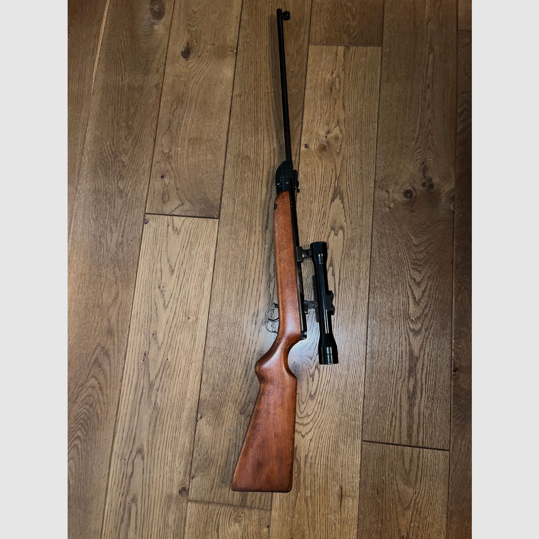 Luftgewehr Haenel Suhl 303 mit Zielfernrohr Carl Zeiss Jena ZF4/N