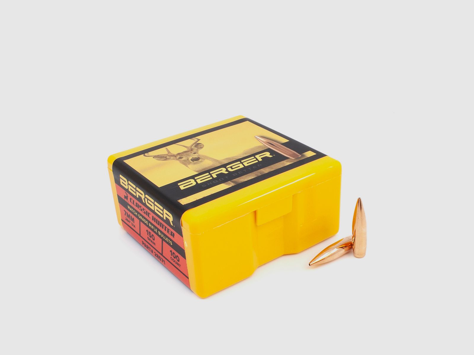 Berger Geschoss 7mm/.284 Classic Hunter 150GR 100 Stück, Bild 2 von 11