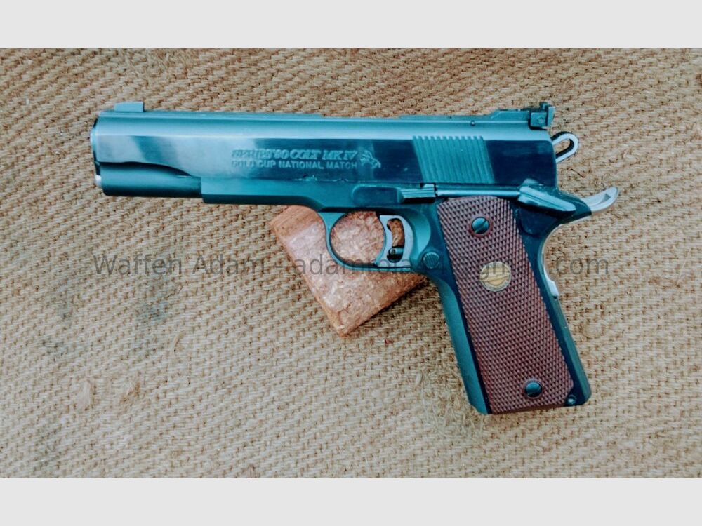 Colt 1911 MKIV National Match Gold Cup Series 80