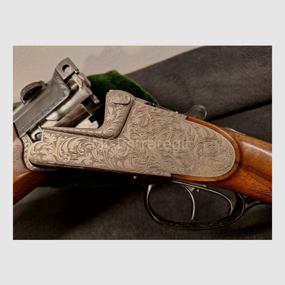 Krieghoff Ulm Zijsluiting Systeem Dubbelgeweer - Zeiss Richtkijker