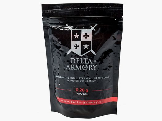 Airsoft BB´s 0.28g (1.000 Stück) diameter 5,95mm - Delta Armory