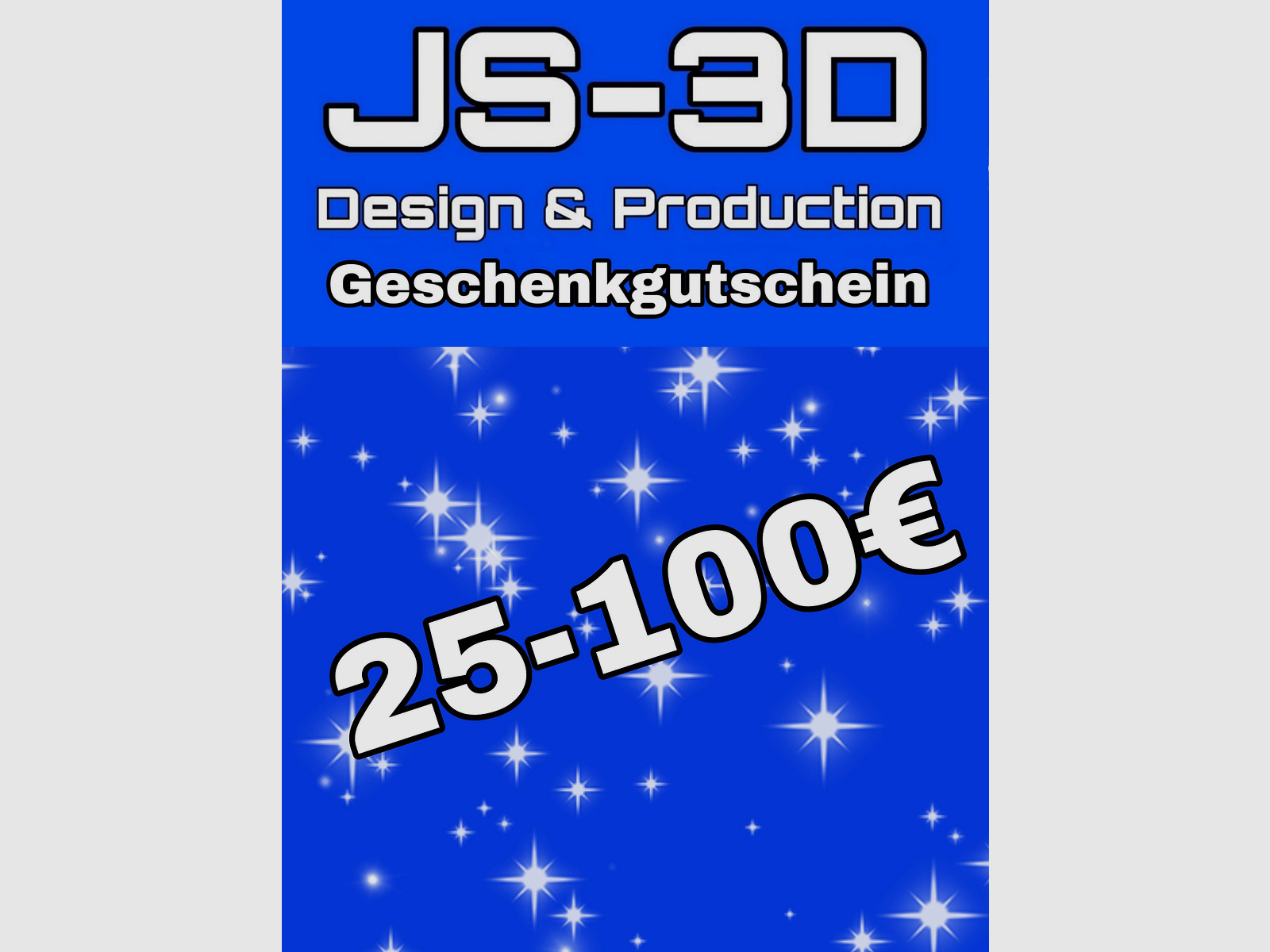 JS-3D Geschenkgutscheine