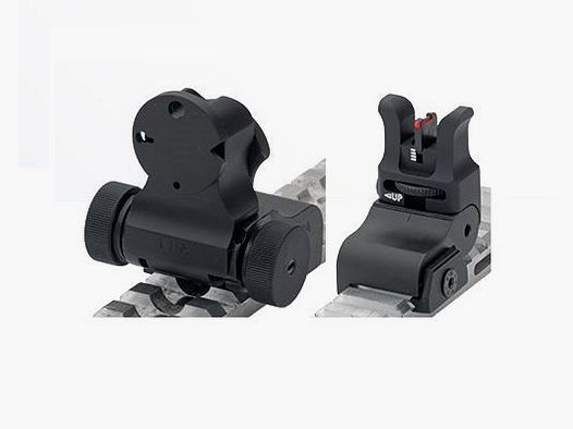 Set de viseurs pliants MAS7COM réglable carabine MSR