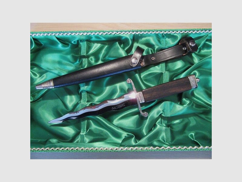 Weyersberg CORNETA Premium Dolch Flammendolch Rarität aus 70/80-er – unbenutzt aus einer Sammlung